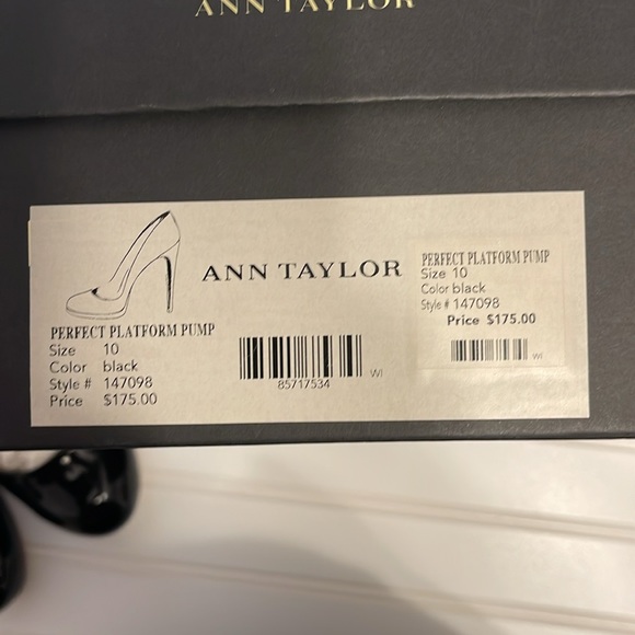 SALE!!!👠👠👠ANN TAYLOR PERFECT PLATFORM PUMP SIZE 10 - Picture 5 of 6